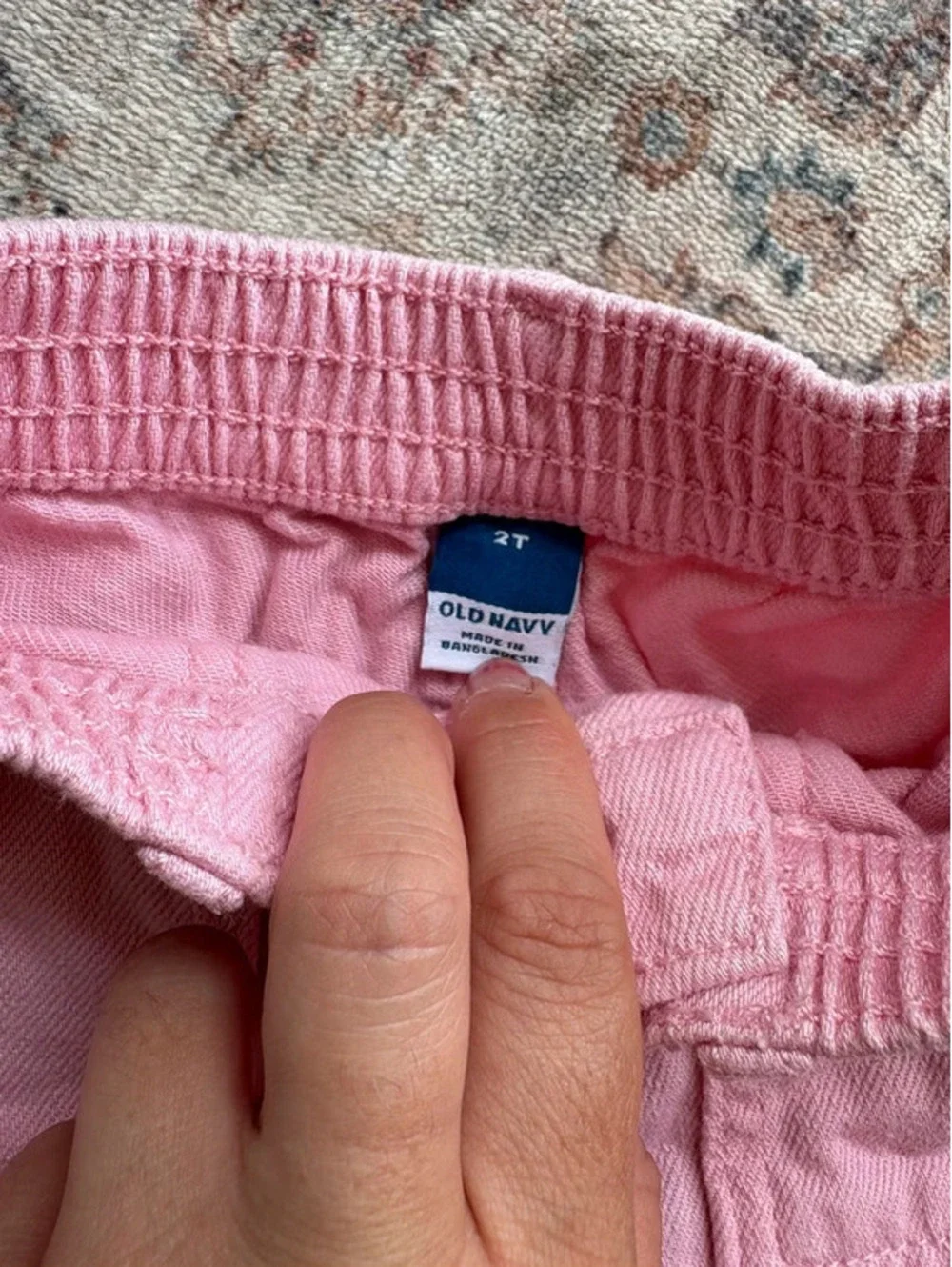 2T Pink Old Navy Denim Toddler Girls Shorts